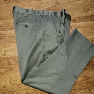 Savane Select Edition Men's Tan Dress Slacks, 36x30